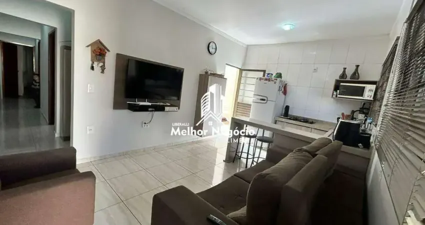 Casa à venda no Bairro Jardim Guimarães, em Limeira, SP. Casa com 3 dormitórios, 1 banheiro e 2 vagas de garagem.