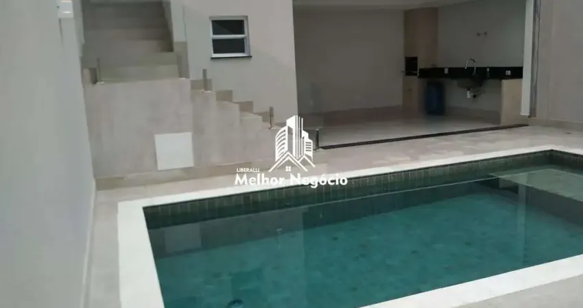 Casa à venda com 3 dormitórios, sendo 1 suíte master, no residencial parque da fazenda, em campinas/sp.