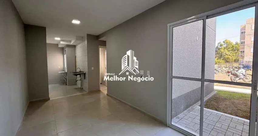 Apartamento no 48m² à venda, 2 Dormitórios (Quartos), 1 banheiro -Varandas Campestre - Bairro Campestre - Piracicaba S/P
