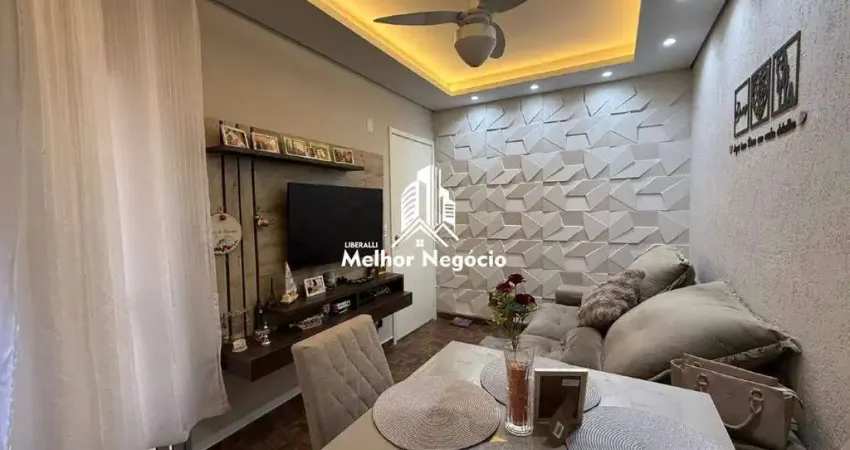 Apartamento á venda 54m², 2 dormitórios (quartos) Condomínio Parque Piazza Navona - Pompéia - Piracicaba/SP