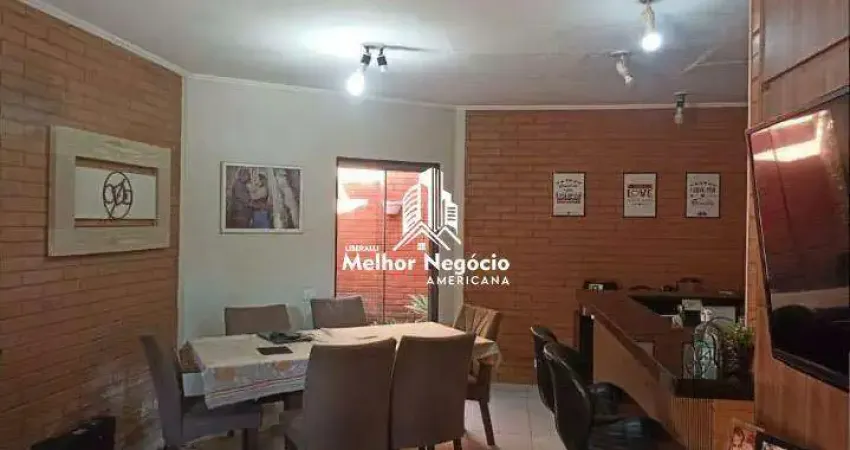 Casa com 2 dormitórios, sendo 1 suíte, à venda em Americana.