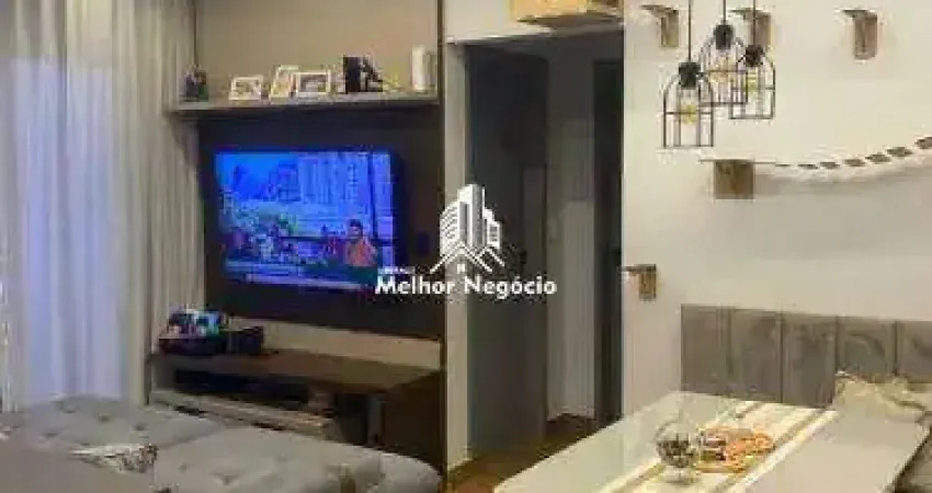 Apartamento à venda com 02 quartos (1 suíte), localizado no Condomínio Residencial Terraço Matão em Sumaré - SP
