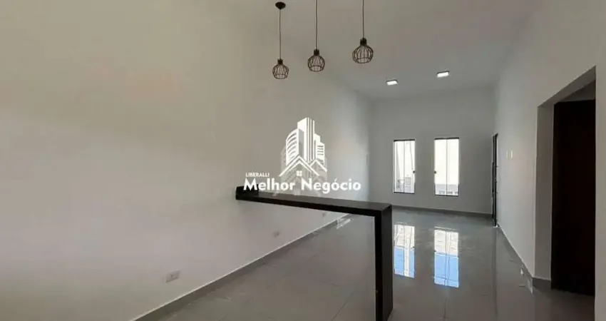 Casa à venda com 02 quartos sendo 01 suíte, localizado no bairro Parque Bellaville em Hortolândia/SP.