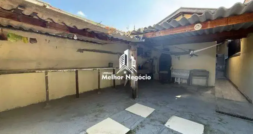 (Não aceita financiamento) Casa com 01 Quarto à venda no bairro Santa Terezinha em Piracicaba - SP