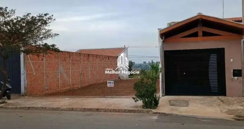 Terreno à venda com 200m² no bairro residencial palmeira real em limeira