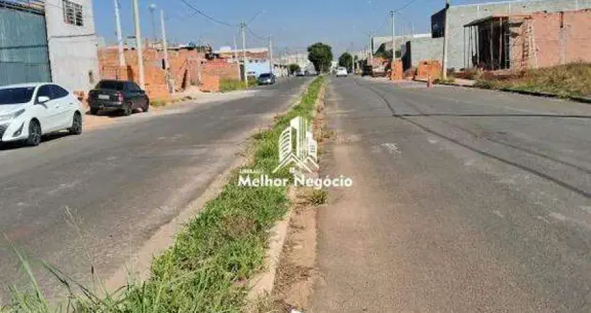 Terreno à Venda no Bairro Jardim Picerno I em Sumaré, SP Terreno com área de 250 m²