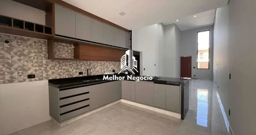 Casa à venda, 3 Quartos, 2 banheiros Condomínio Villagio Clotilde Brossi - Água Branca - Piracicaba SP