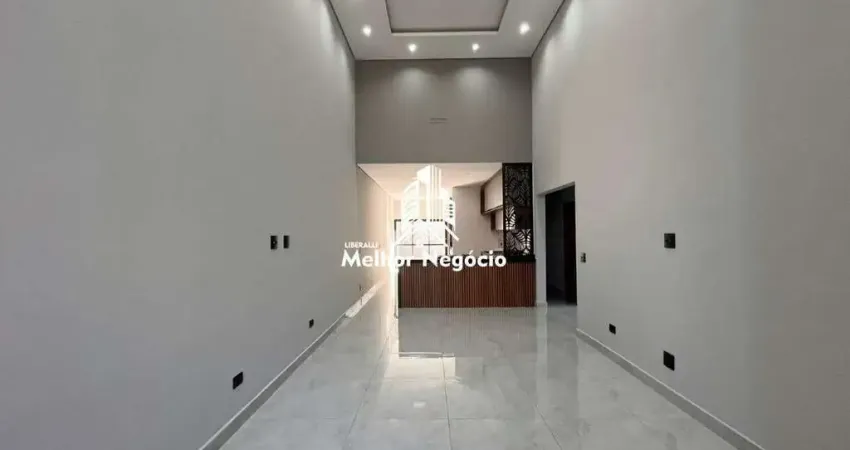 Casa à venda, 3 Quartos, 2 banheiros Condomínio Villagio Clotilde Brossi - Água Branca - Piracicaba SP