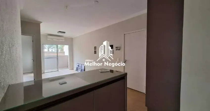 Apartamento à venda com 02 dormitórios sendo 01 deles suíte, no bairro Vila São Pedro no Condomínio Portal do Rubis em Hortolândia/SP.