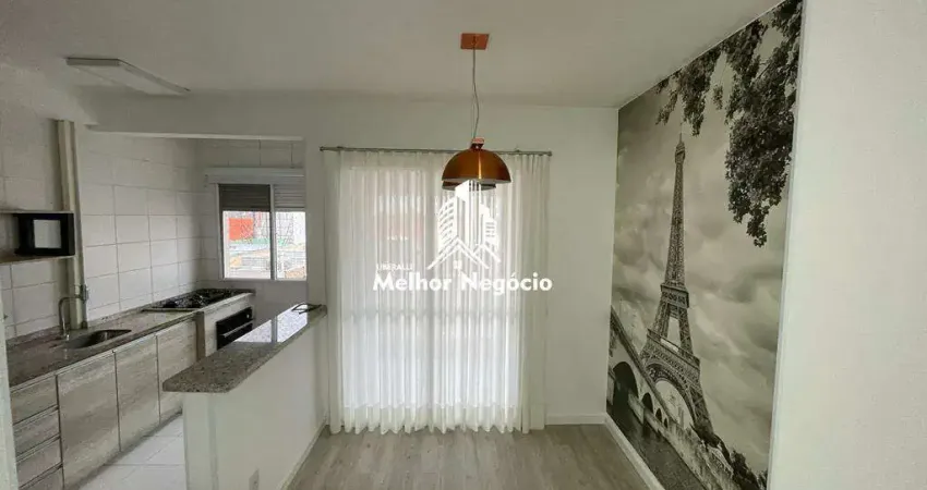 Apartamento à venda com 02 dormitórios (1 suíte), no Condomínio Páteo Abolição, localizado no bairro Ponte Preta em Campinas/SP.