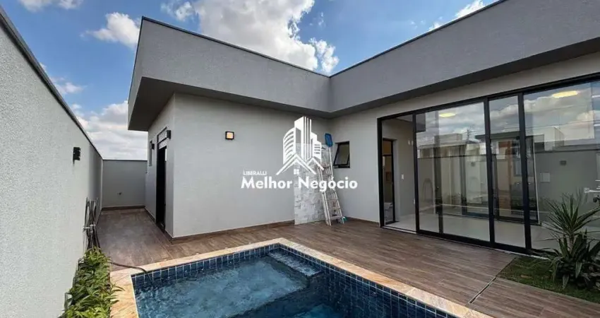 Casa com 03 dormitórios (03 suítes) à venda no condominio Santorini Residencial Club, Paulínia - SP