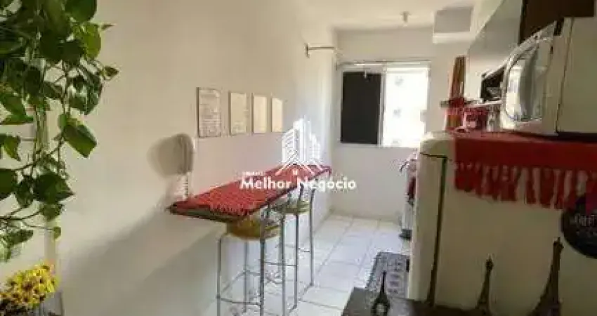 Apartamento à venda 49m²; 2 dormitórios (Quartos) - Residencial Recanto dos Sabiás - no Bairro Parque Bom retiro - Paulínia/SP