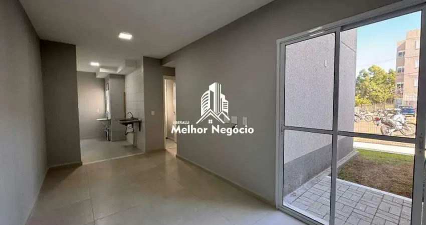 Apartamento no 48m² à venda, 2 Dormitórios (Quartos), 1 banheiro -Varandas Campestre - Bairro Campestre - Piracicaba S/P