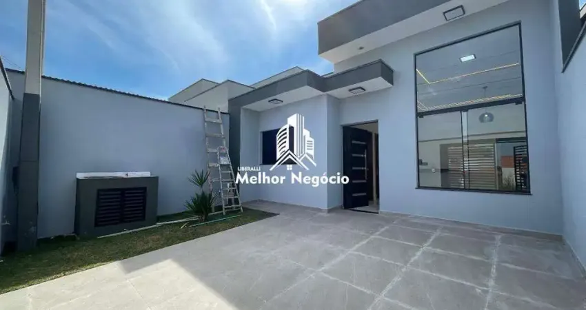 Casa com 03 dormitórios (01 suíte) à venda em Residencial Colina das Nascentes, Campinas-SP