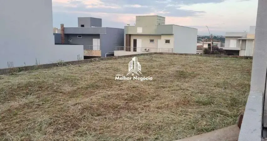 Terreno à venda no condomínio residencial real parque, em campinas/sp