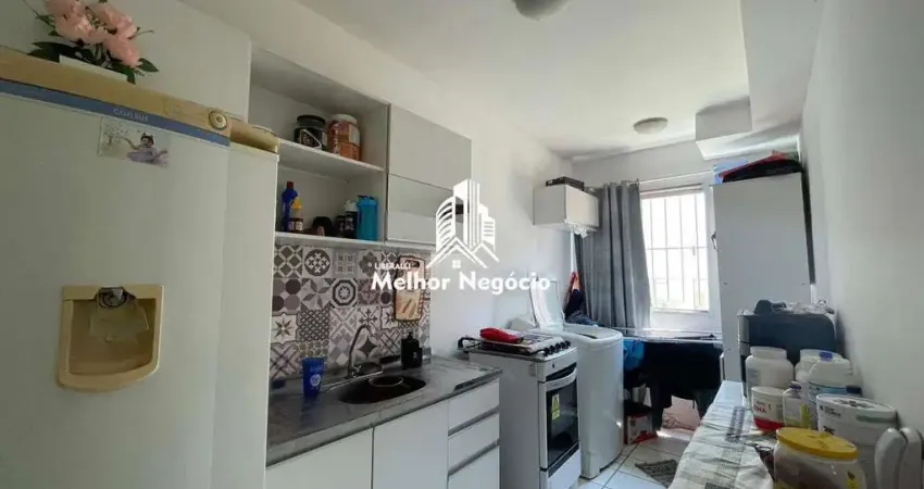 Apartamento à venda 49m²; 2 dormitórios (quartos) - residencial recanto dos sabiás - no bairro parque bom retiro - paulínia/sp