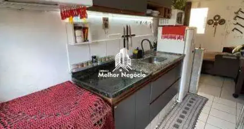 Apartamento à venda 49m²; 2 dormitórios (Quartos) - Residencial Recanto dos Sabiás - no Bairro Parque Bom retiro - Paulínia/SP