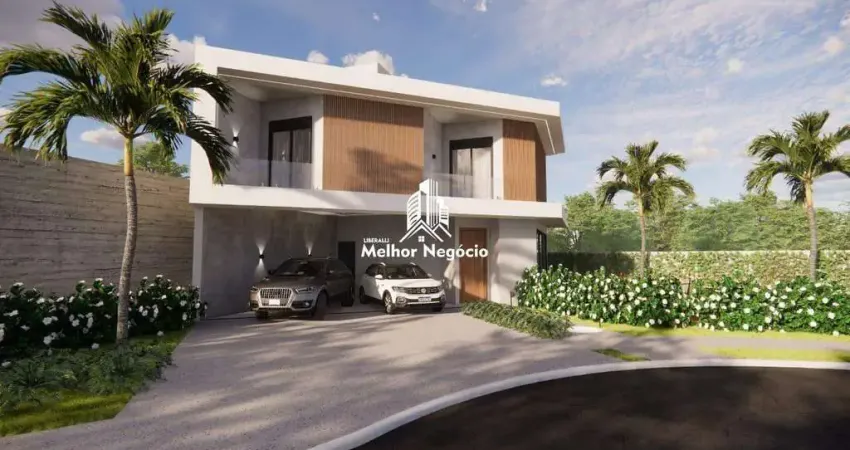 CASA NOVA NO RESIDENCIAL ROYAL GARDEN EM PAULINIA/SP