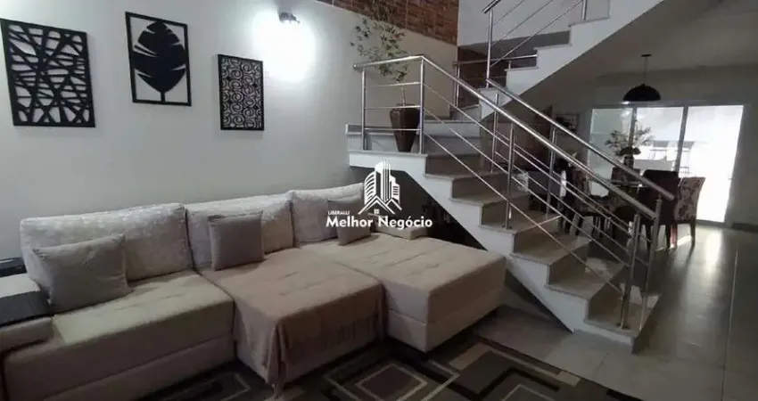 Casa à venda com 2 dormitórios sendo um suíte no Residencial Real Parque em Sumaré/SP