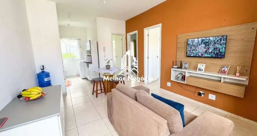 Apartamento com 02 dormitórios à venda no Condominio Villagio Girassol, Piracicaba - R$165 MIL