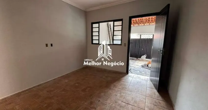 Casa com 2 dormitórios à venda em Rio das Pedras/SP.