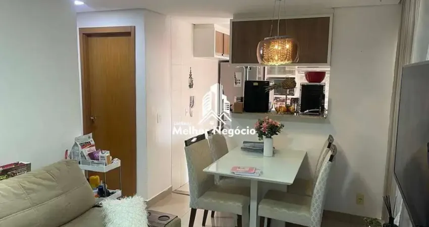 Apartamento à venda com 02 Quartos no Condomínio Parque Cachoeira das Pedras em Campinas, SP
