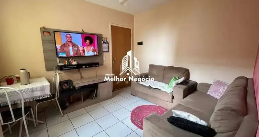 Apartamento à venda com 02 Quartos no Condomínio Bertioga em Hortolândia, SP