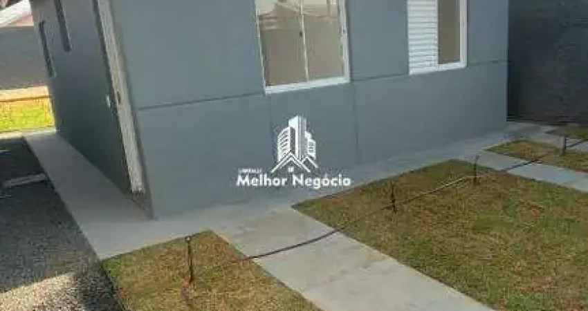 Casa à venda com 02 quartos, localizado no bairro água branca em piracicaba - sp.