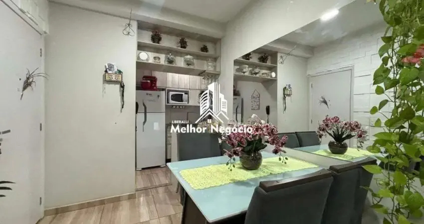 Apartamento à venda com 02 quartos, no condomínio portal dalias do campo em sumaré-sp.