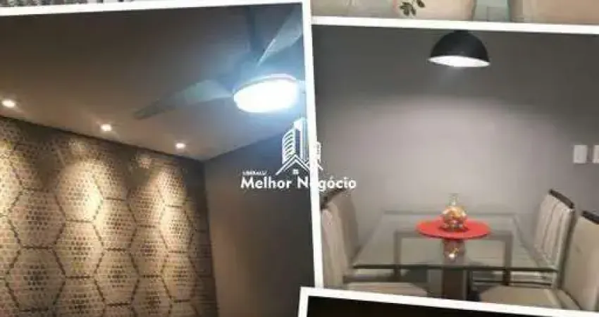 Apartamento à venda no bairro vale do sol, com 49m², 1 quartos, 1 banheiro condomínio condomínio residencial engenho resende - piracicaba/sp