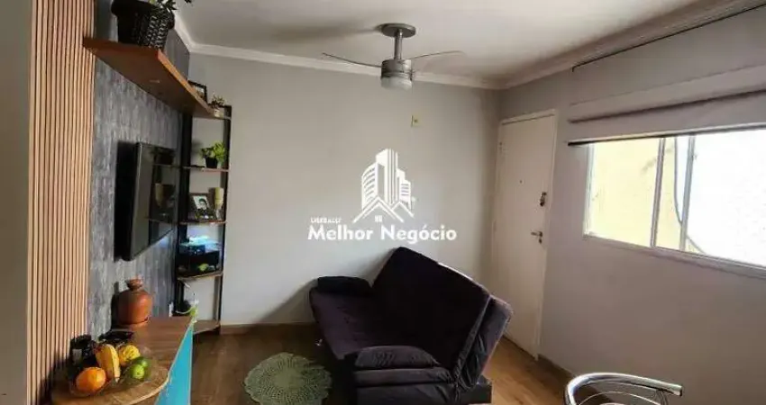 Apartamento à venda com 02 quartos, no condomínio residencial carina em campinas-sp.