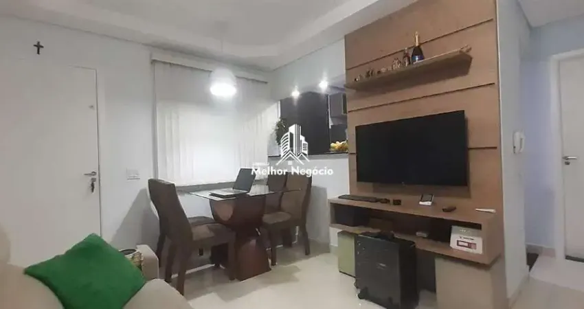 Apartamento à venda com 2 quartos, localizado no bairro residencial guaira em sumaré/sp, condomínio parque das flores.
