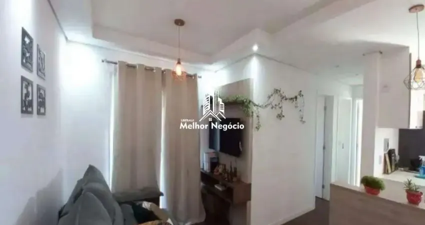 Apartamento à venda com 2 quartos, 1 banheiro- condomínio meinhau - bairro jardim samambaia - campinas/sp,