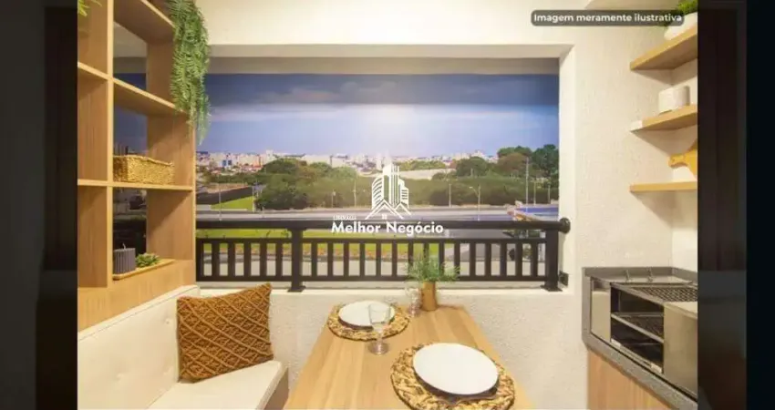 Apartamento à venda com 2 quartos no condomínio hm em campinas/sp