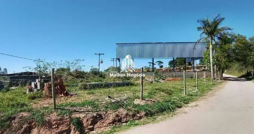 Terreno de 755m² localizado na estrada loiolas em limeira-sp.