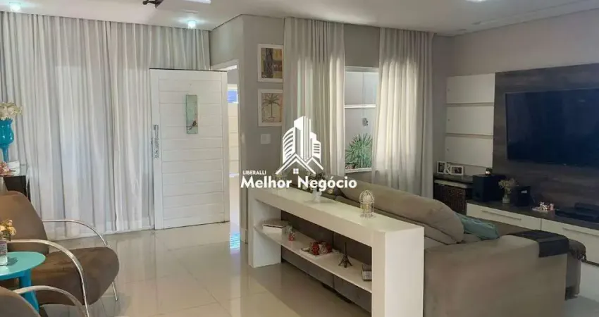 Casa à venda com 3 quartos sendo um suíte no bairro residencial portal da água branca em piracicaba/sp