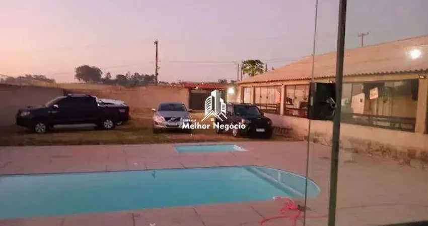 Chácara mobiliada á venda 4 quartos (1 suíte), 2 banheiro localizada no bairro estância - piracicaba/sp