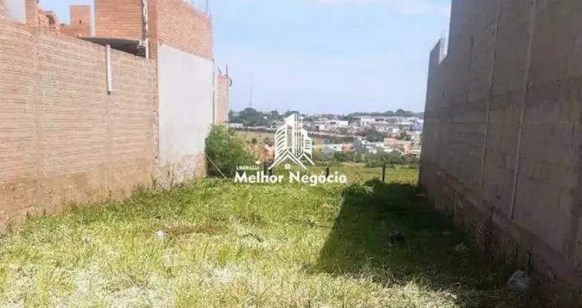 Terreno à venda na Rua Doutor João Batista da Silveira Mello, 02, Água Branca, Piracicaba