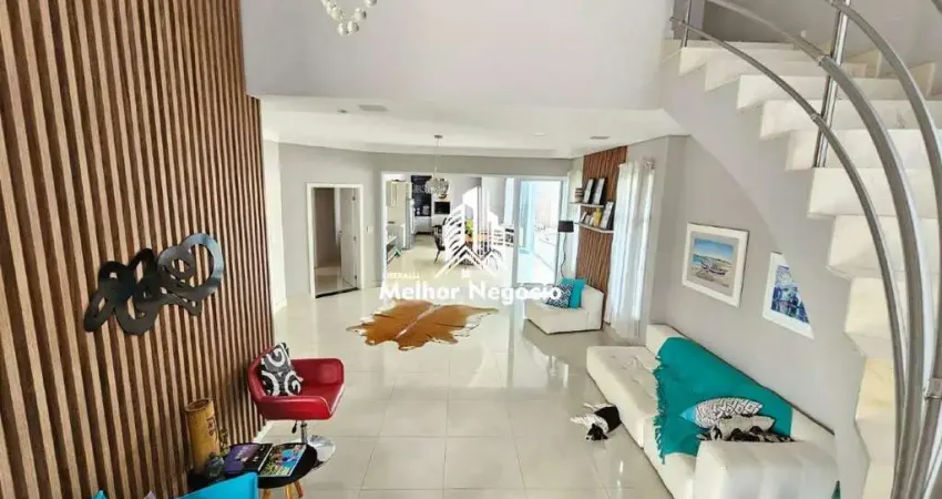 Casa à venda com 3 quartos (suites), 4 banheiros localizado no bairro jardim imperador em americana/sp condomínio terras do imperador