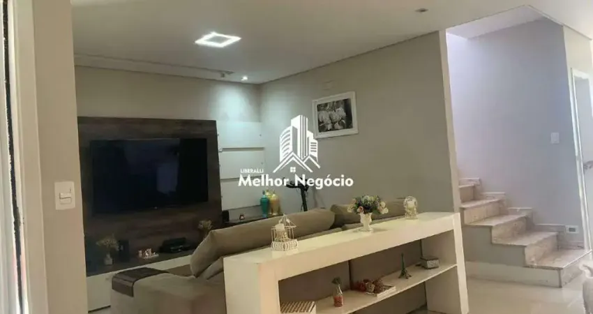 Casa à venda com 3 quartos sendo um suíte no bairro residencial portal da água branca em piracicaba/sp