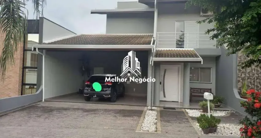 Casa à venda com 03 quartos, sendo 1 suíte com closet, no Condomínio Residencial Jardim de Mônaco, em Hortolândia,