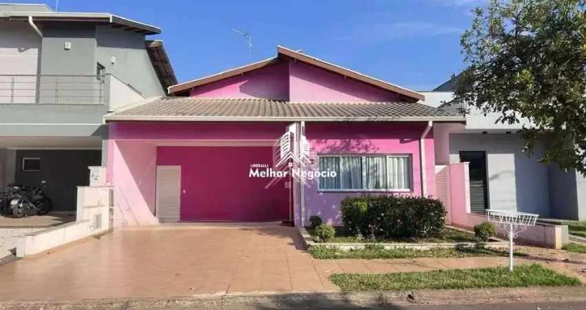 Casa à venda com 3 quartos em Condomínio Raízes- Jardim Planalto- Paulínia/SP