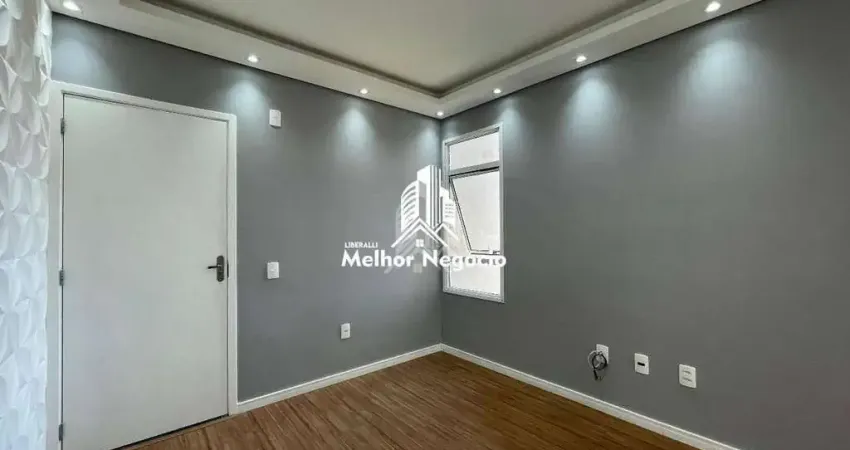 Apartamento à venda com 2 Quartos, no Condomínio Bem Morar V, no bairro Residencial Fazenda Lagoa em Campinas/SP.