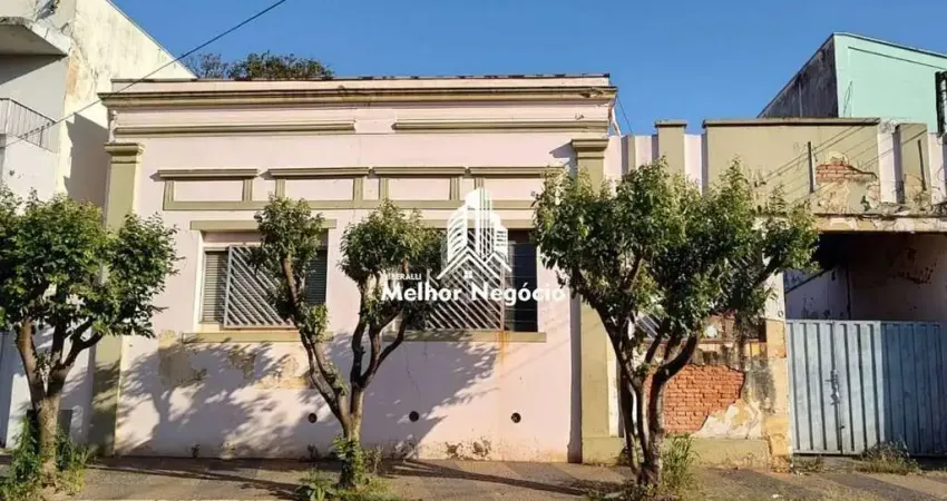 Casa à venda com 01 dormitório, no bairro Centro em Santa Barbara D'Oeste/SP