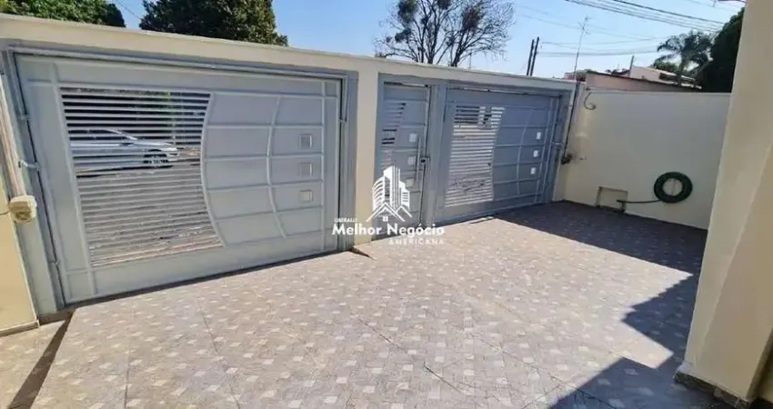 Casa térrea 220m² com 3 dormitórios no bairro Chácara Machadinho em Americana- SP