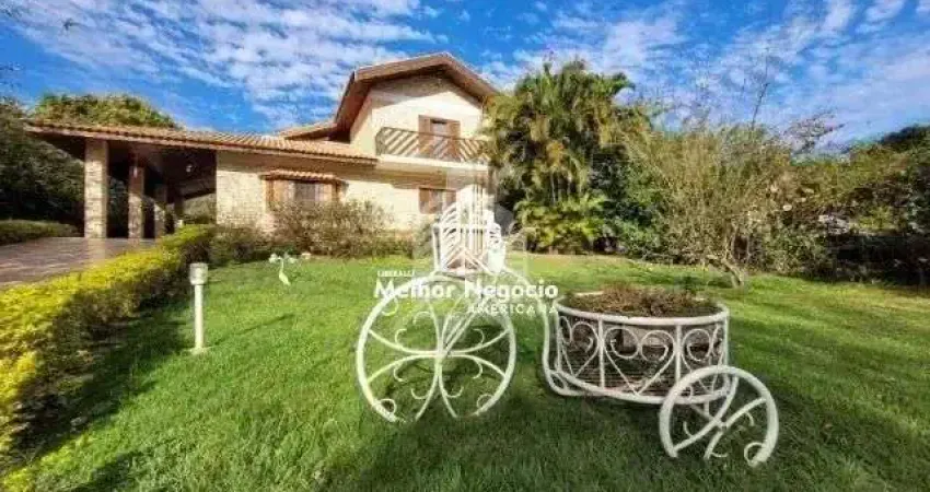 Chácara de 1000 m² e 201m² de área útil no Recanto Vista Alegre em Americana- SP