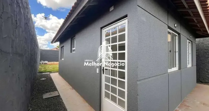 Casa à venda com 02 quartos, localizado no bairro Água Branca em Piracicaba - SP.