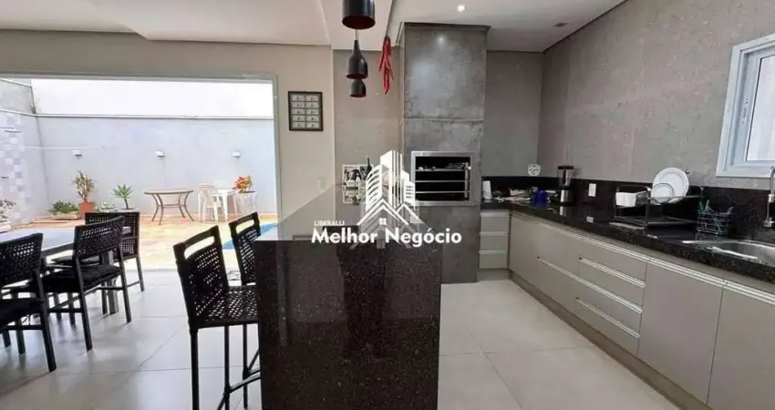 Casa com 4 quartos (3 suíte) à venda no Residencial Villa D'Aquila, Piracicaba - SP