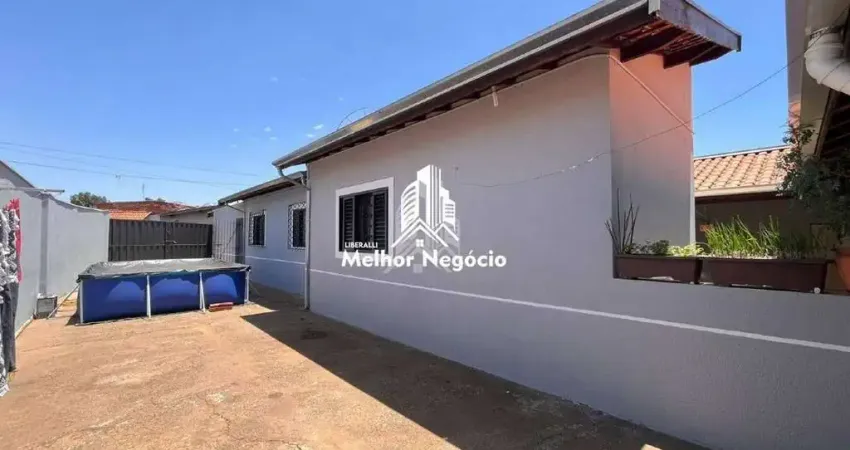 Casa com 3 quartos (01 suíte) à venda no bairro Água Branca em Piracicaba - SP