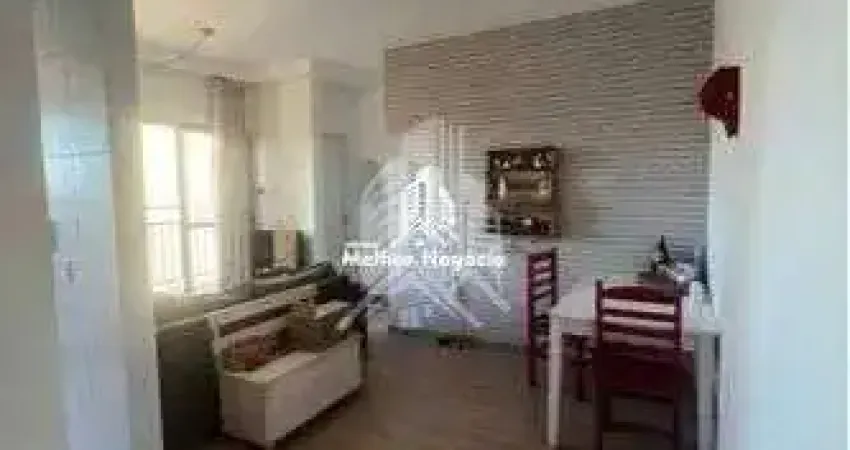 Apartamento 50m² à venda, 2 Dormitórios (Quartos), 1 banheiro no Residencial Valença Bairro Vila Sonia, Valinhos, SP